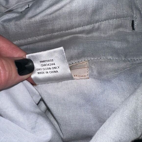 Circle S Mens Black Western Poly Blend Ranch Dress Pant - Picture 13 of 14